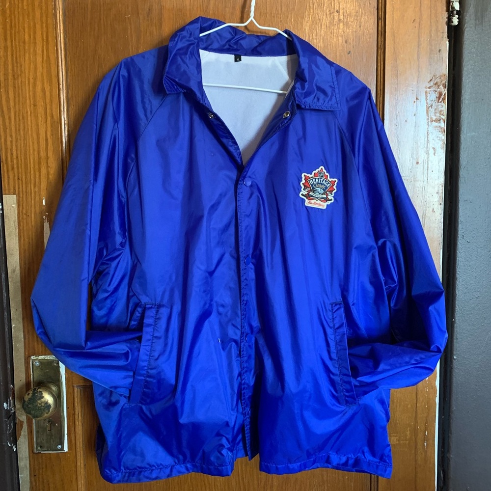 Tim Hortons Heritage Classic NHL 2016 Blue Windbreaker